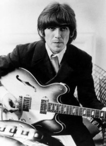 George Harrison guitar foto