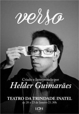 Hélder Guimarães, o único português com o título de campeão mundial de magia, apresenta o seu espectáculo “Verso” entre 20 e 23 de Janeiro no Teatro da Trindade, em Lisboa