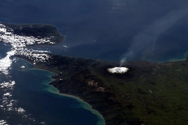 Foto de Chris Hadfield - Itália, Monte Etna