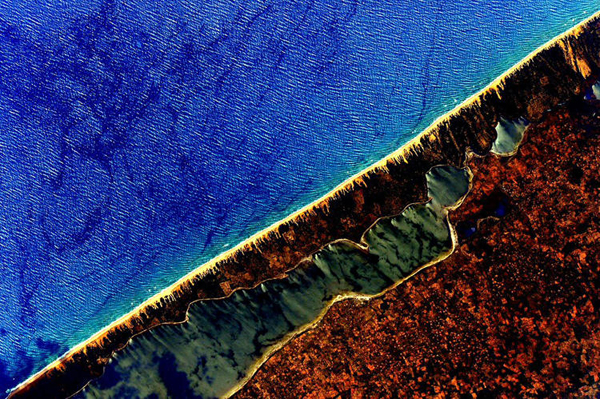 Foto de Scott Kelly - Moçambique